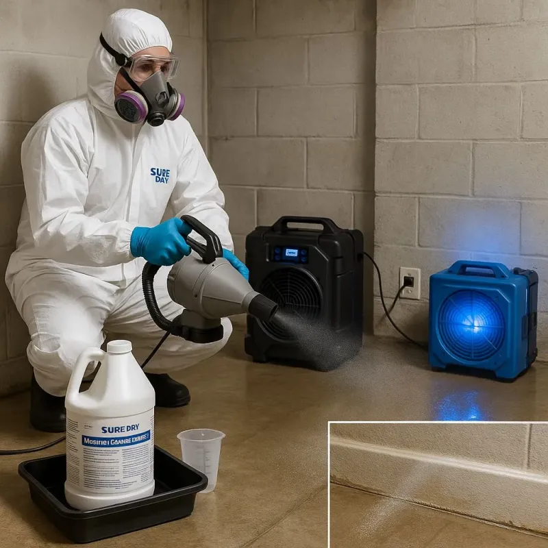 Sanitization and Odor Removal process in Saranap, CA