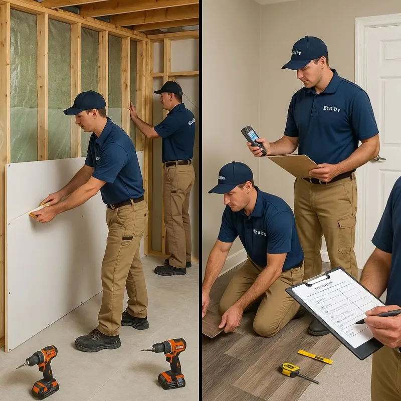 Repairs and Reconstruction process in Saranap, CA